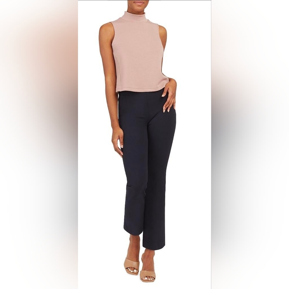 Spanx Women's Polished Kick Flare Black Pull Up Pants - Picture 10 of 12